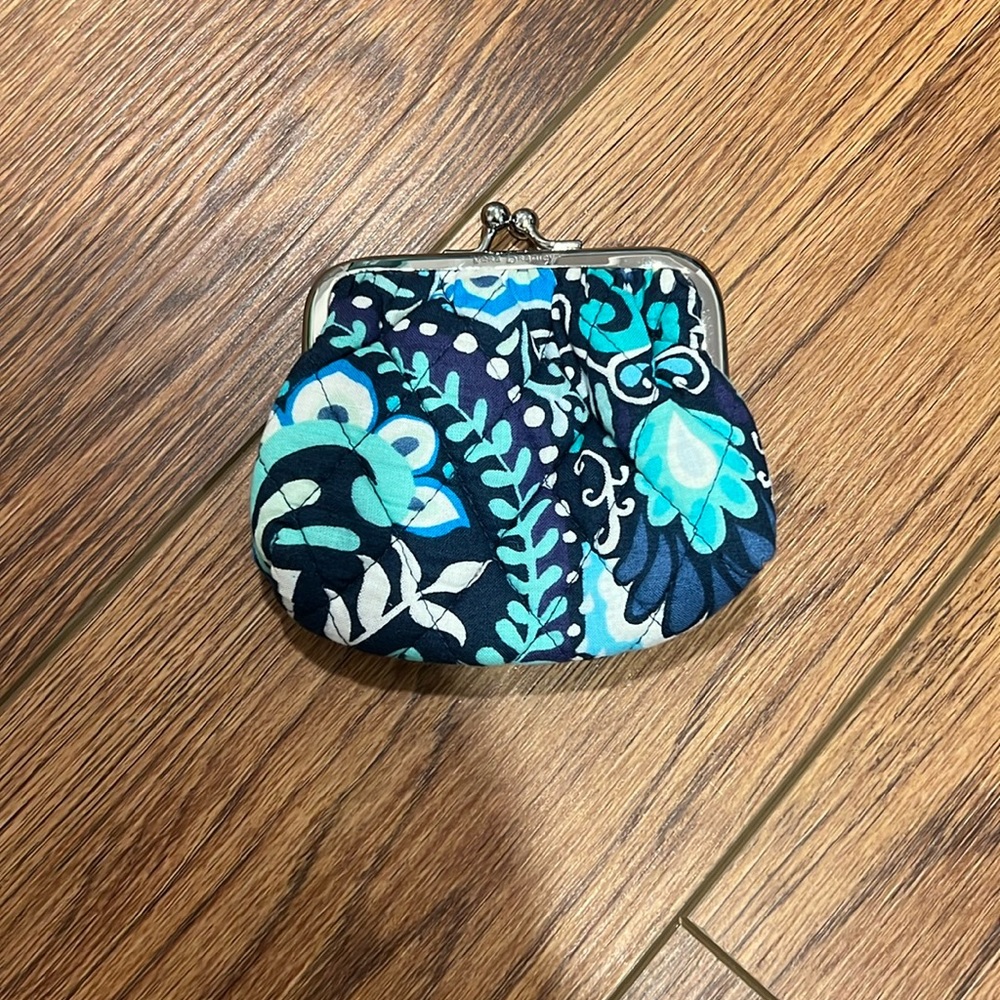 Blue Island Medallion Vera Bradley Coin Purse